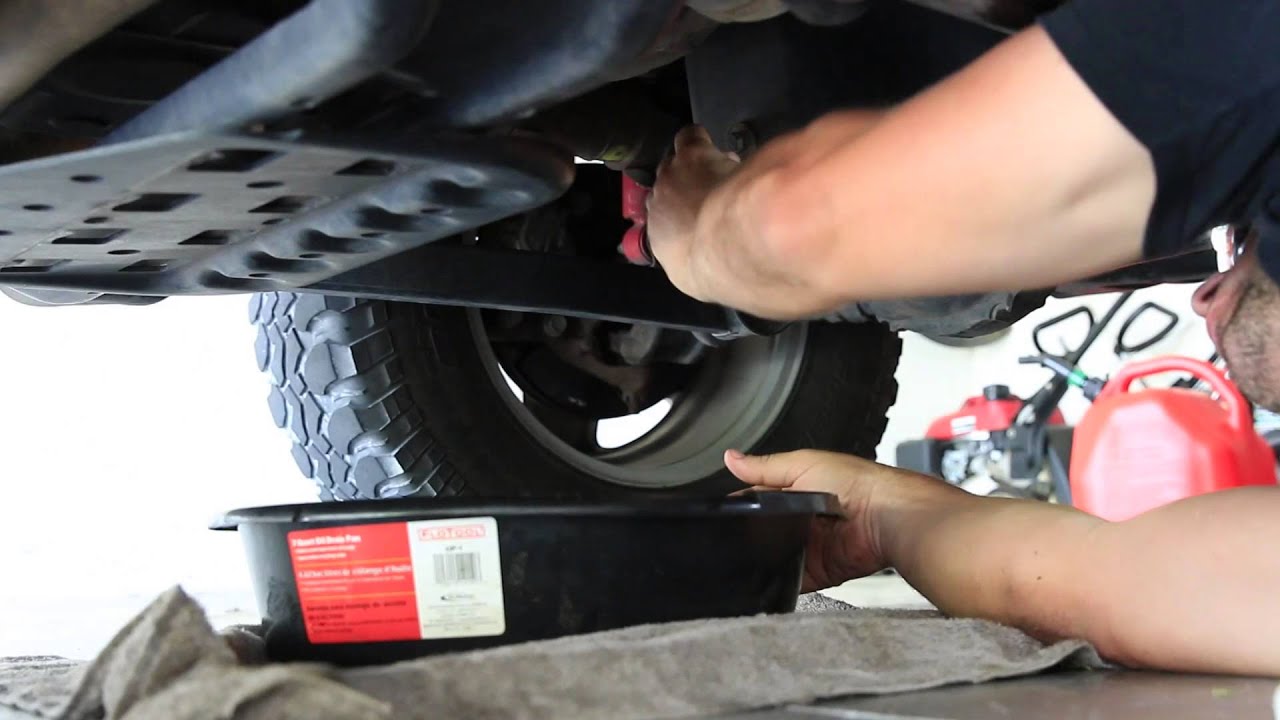 How to 2009 Jeep Oil Change - YouTube