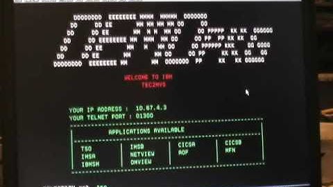 TSO ISPF  Lesson1 Logon - Introduction to Sign On