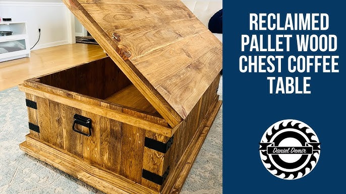 Build a storage chest from reclaimed wood 