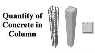 How to calculate Volume of Concrete in Column