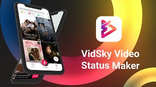 VidSky Video Status Maker App screenshot 3