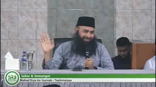 Sabar & Semangat - Ustadz DR Syafiq Riza Basalamah MA