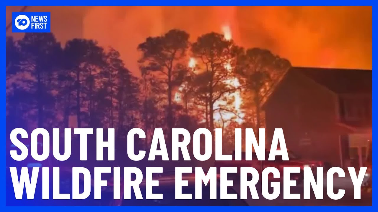 Wildfires In South Carolina Prompt State Of Emergency | 10 News First ...