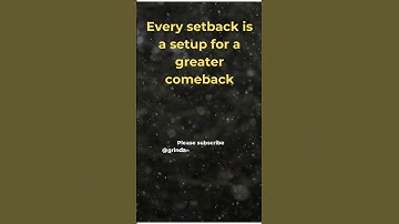 💪 Comeback Stronger! | #Resilience #Shorts