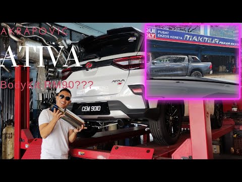 Perodua Ativa ||| Ativa pakai Akrapovic Bodykit RM 90? #peroduaativa # ...