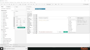Tableau Tips, Tricks, and Techniques : Display of 2 Conditions with Up & Down Arrows| packtpub.com