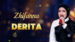 Zhifanna (Pesisir Selatan) - Derita || Video Lirik (Kompetisi DA8 Top 26 Grup 2)