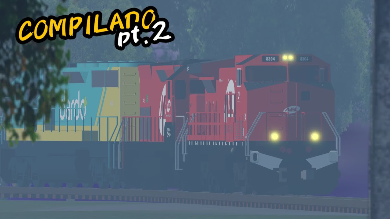 COMPILADO DE TRENS pt.2 | ROBLOX TMS