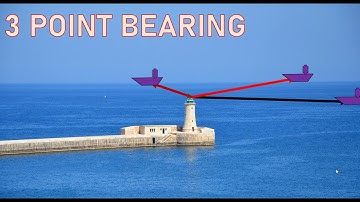 Terrestrial Navigation Basic 8 - Position Plotting using 3 Point Bearing