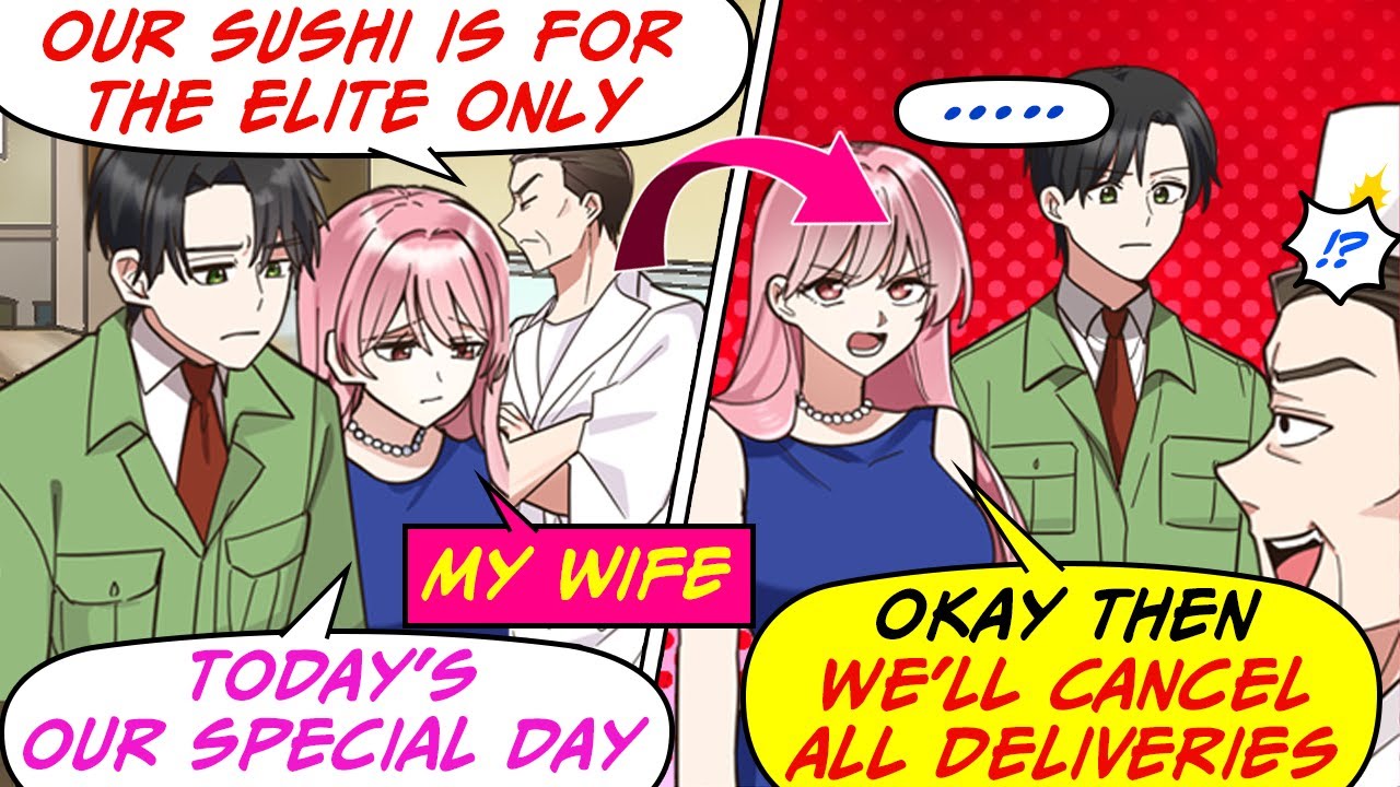 Шеф-повар суши игнорировал нас 2 часа! Поэтому я прекратил доставку... [RomCom Manga Dub]
