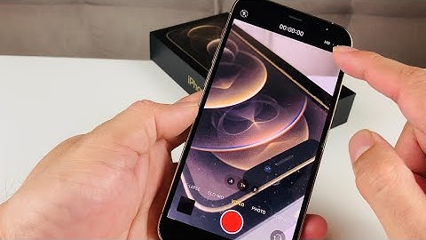 iPhone 12 Pro: How to Record 4K Videos