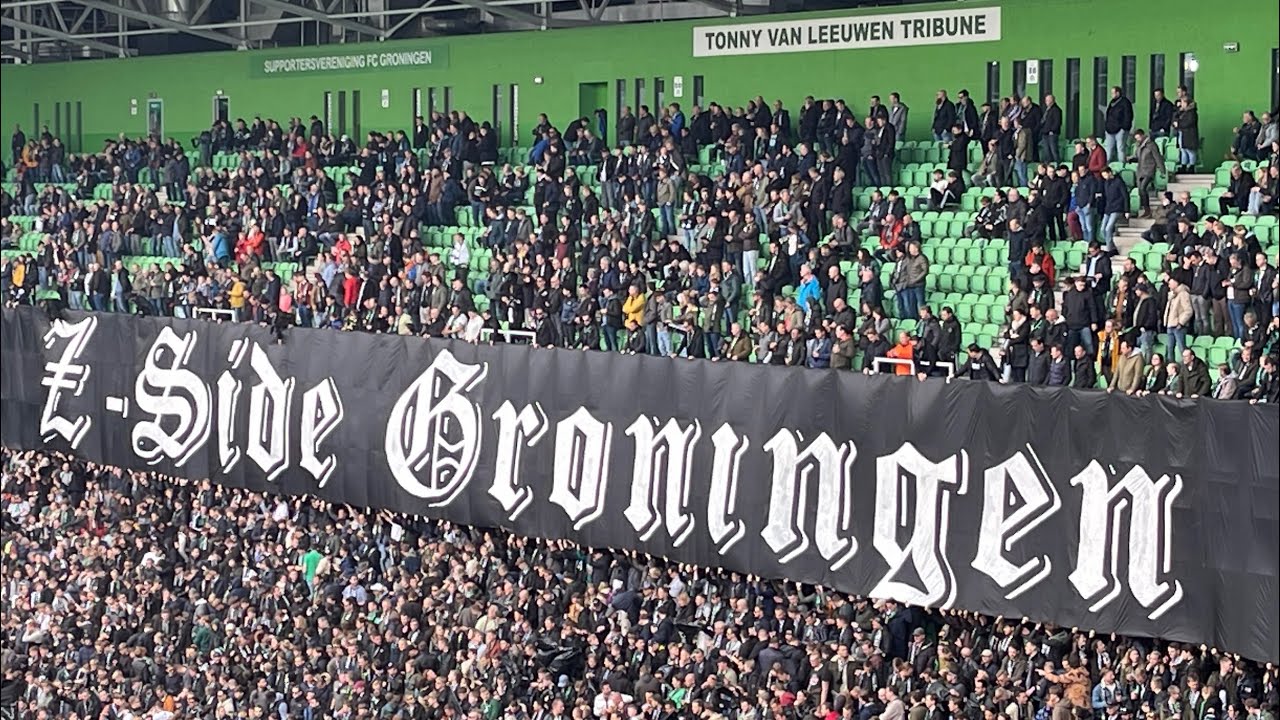 Fc Groningen Heerenveen sfeeractie - YouTube