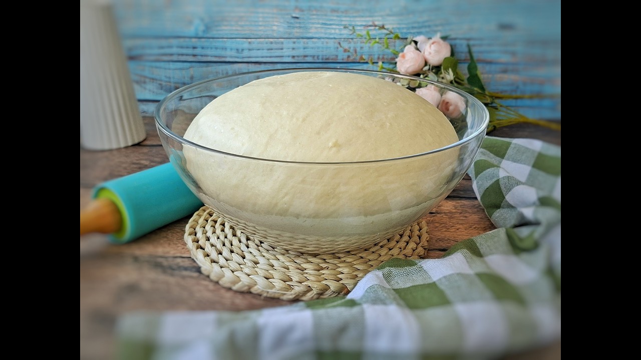 ПОСТНОЕ дрожжевое ТЕСТО для ЛЮБОЙ выпечки. Справятся даже дети!