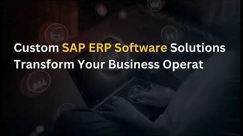 Custom SAP ERP Solutions!, murmu software infotech