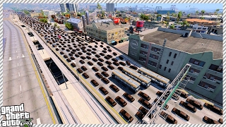 Huge Abandoned Zombie Post Apocalyptic Highway GTA 5 Zombie Apocalypse YouTube