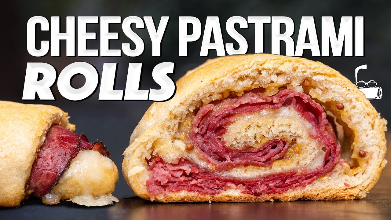 ⁣CHEESY PASTRAMI CROISSANT ROLLS (SO EASY, SO GOOD!) | SAM THE COOKING GUY