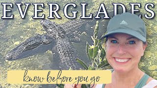 Don't miss these Travel Tips for visiting EVERGLADES National Park!