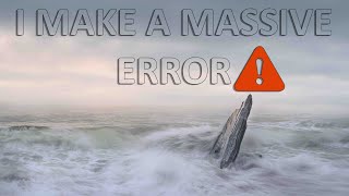 I make a massive ERROR in Landscape Photography - seascape long exposure