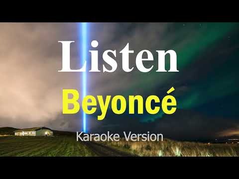 Listen - Beyoncé (Karaoke Version)