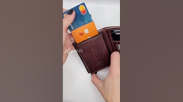 Leonardo Verrelli tumepruun hüpik-kaardihoidja RFID-kaitsega 👉 www.konts.ee #konts #kaarditaskud