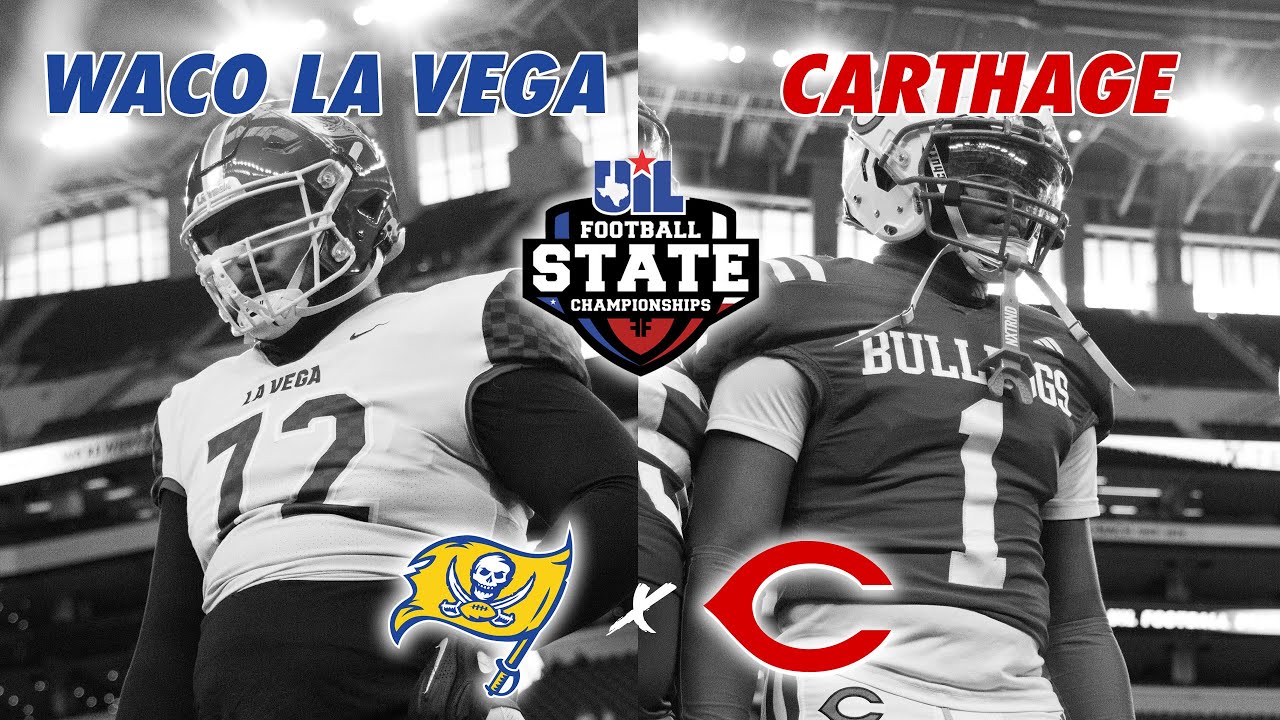 WATCH: #TXHSFB #10 La Vega v #1 Carthage 4A DII STATE CHAMPIONSHIP 2024 Texas High School Football Playoffs