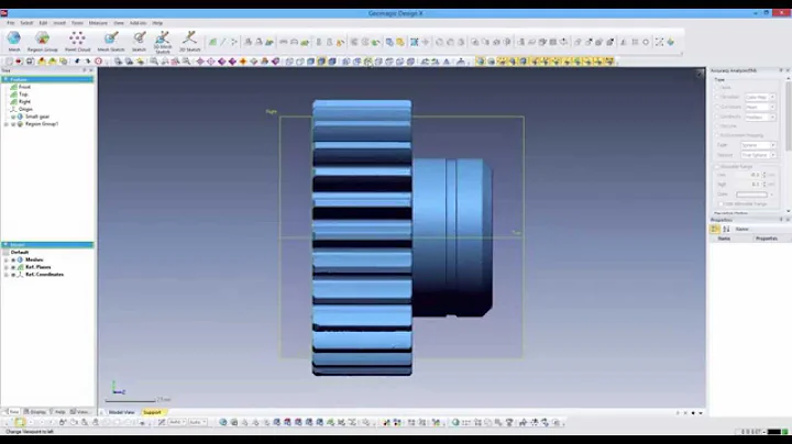 Scan data alignment | Geomagic Design X