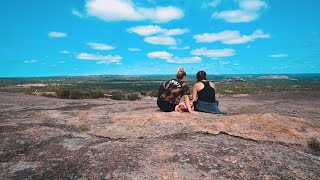 A Beautiful Disaster  Enchanted Rock Hike  Texas  VAN LIFE ADVENTURE