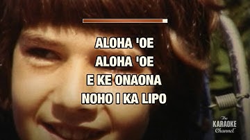 Thumbnail of Aloha `oe in the Style of "Traditional" with lyrics (no lead vocal)