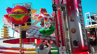 Fête foraine de Montereau fault Yonne  2017 - flipper (huss) bouvier