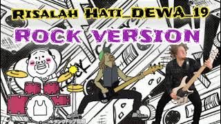 risalah hati ROCK version #dewa19 #rock  (covermusicofficial)