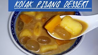 RESEP MEMBUAT KOLAK PISANG KOLANG KALING CAMPUR LABU KUNING || DESSERT