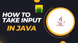 how to take input from user in java  (Hindi / Urdu)