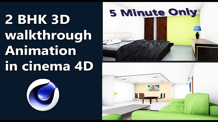 3D walkthrough Animation # cinema 4D tutorial