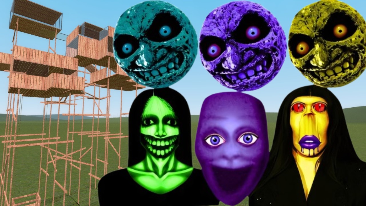 Rosalia Bizcochito Vs Towers In Garry's Mod