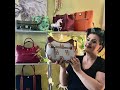 Dooney and Bourke bag of the month for August unboxing and review of monogram small hobo bag #DOONEY