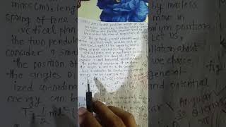 Parallel pendulam part 2