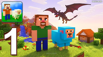 CubeCrafter - Gameplay Walkthrough Part 1 - Intro & Tutorial (iOS, Android)