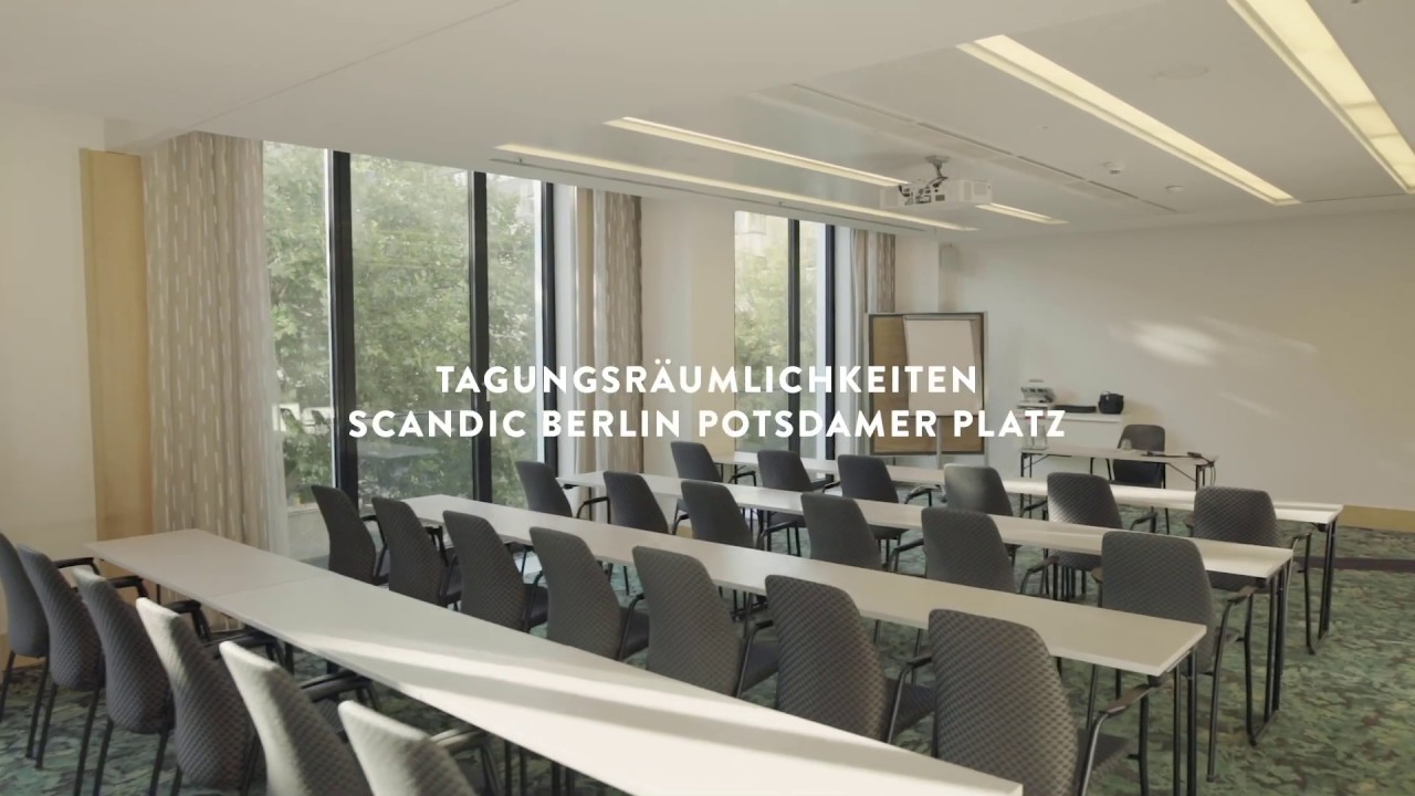 Unsere Tagungsräume im Scandic Berlin Potsdamer Platz