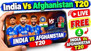 How to watch India vs Afghanistan live match for free | Watch India vs Afghanistan T20i live match screenshot 1