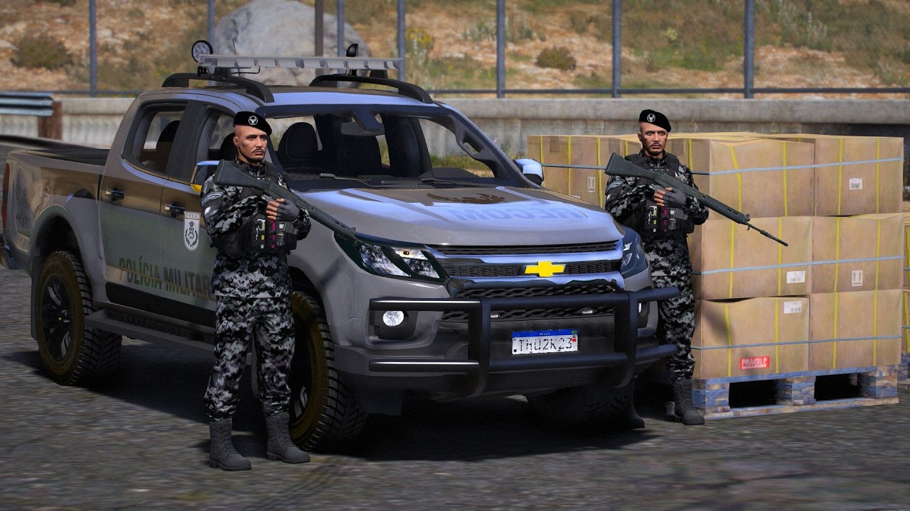 EQUIPE DA RECOM FOI ATENDER  OCORRÊNCIA EM UM LUGAR MUITO ESTRANHO - POLICIA NO GTA 5