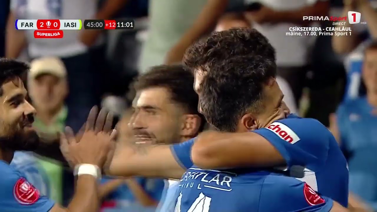 FC Farul Constanța 2-0 Poli Iași