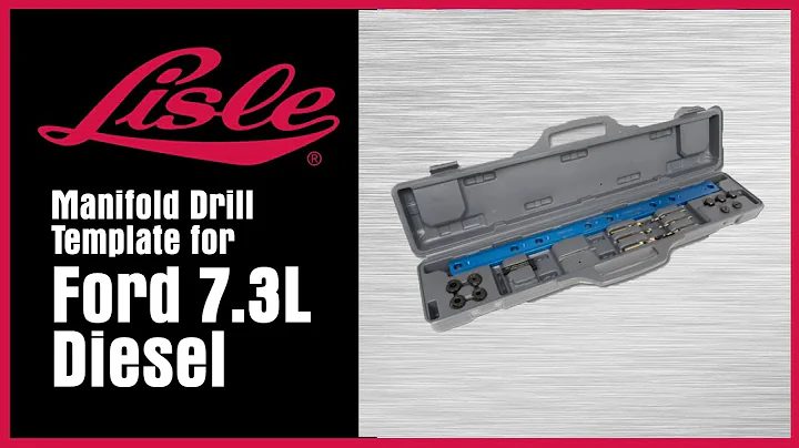72350 // Manifold Drill Template for Ford 7.3L Diesel