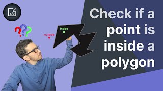 Checking if a point is inside a polygon is RIDICULOUSLY simple (Ray casting algorithm) - Inside code