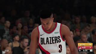 NBA 2K19 - Los Angeles Lakers vs Portland Trail Blazers