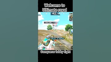 welcome to ultimate Royal 😲 conqueror lobby fight  #bgmi #gaming #shorts #gameplay@royal_live_96
