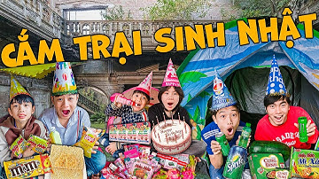 Thái Chuối Thử Thách Cắm Trại Nhà Hoang & Sinh Nhật Bất Ổn