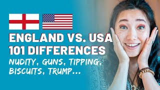 101 Differences Between England \& USA | Cultural Differences USA vs England | Americans in England