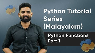 Part 31 | Python Functions (Part 1) | Python Malayalam Tutorial Series