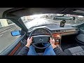 Mercedes Benz W124 CE300 180Ps (1991) POV Test Drive Onboard