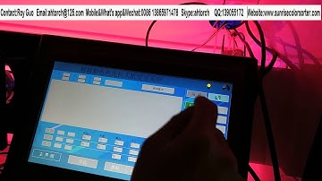 Color sorter flexible color background LED